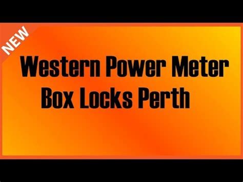 western power meter box repair